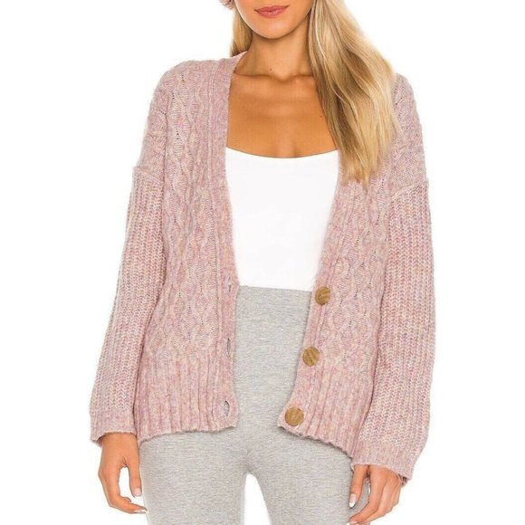 Free People Sweaters - Free People Molly Cable Cardigan Oversized XS